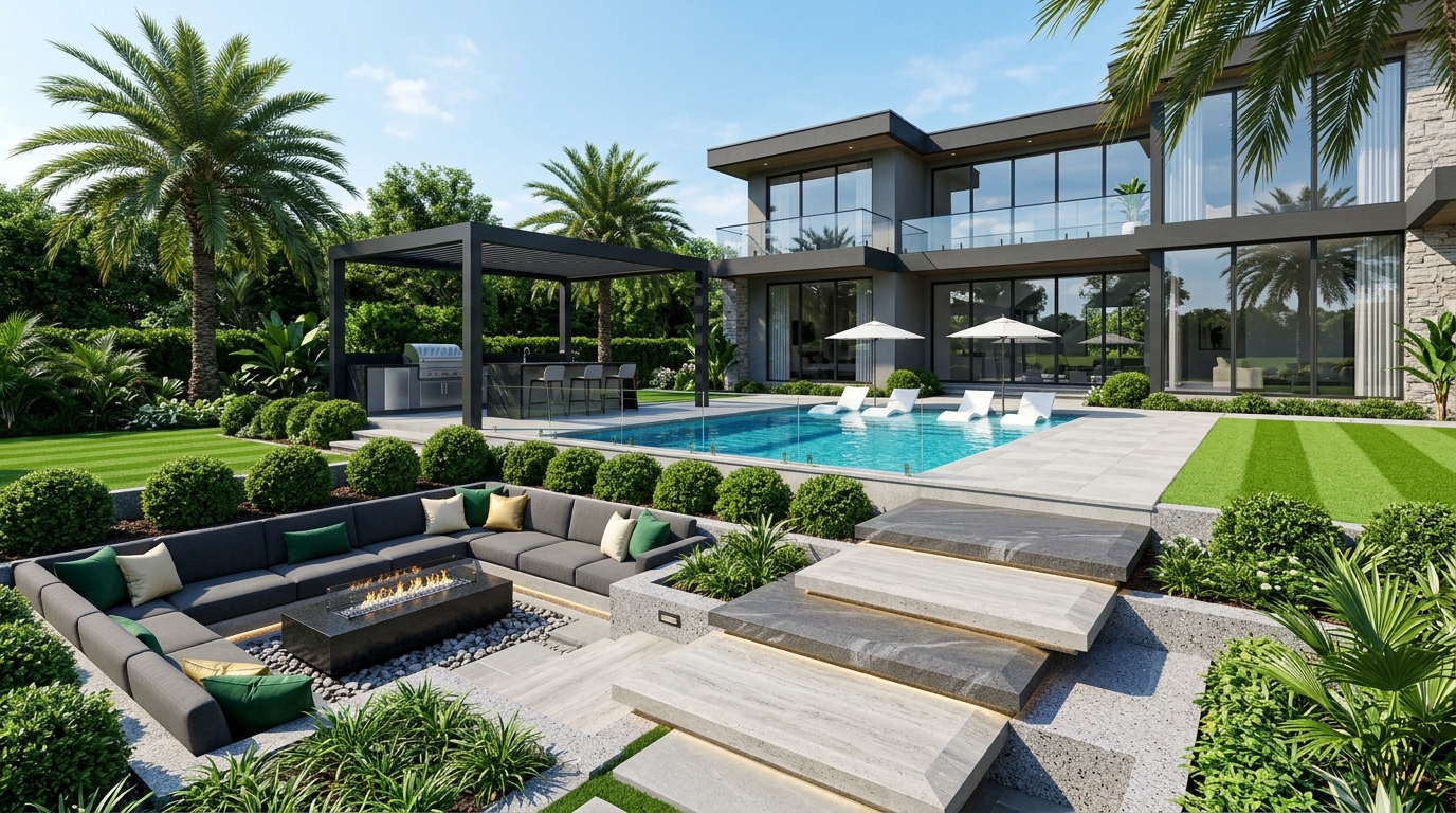Evolve Landscaping Completed 3D Master Plan